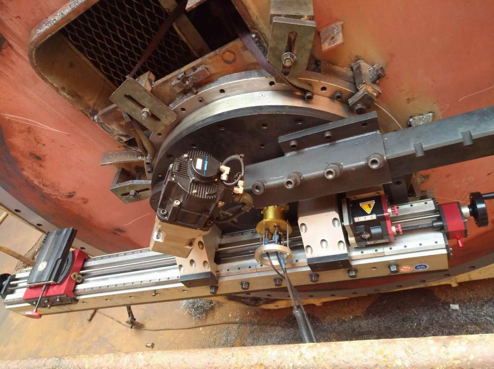 法兰密封面在线修复机