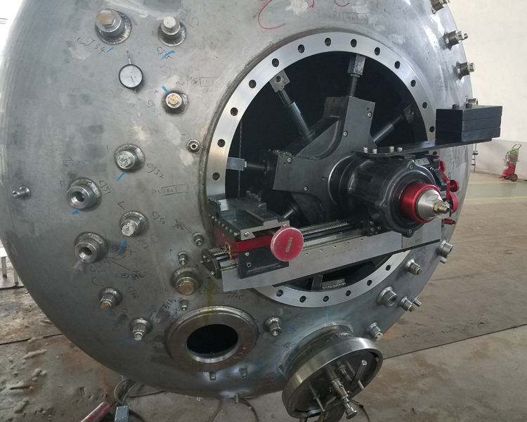 法兰密封面在线修复机